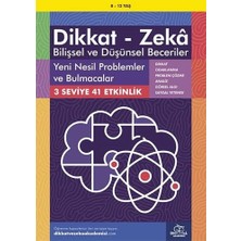 Dikkat ve Zeka Akademisi Dikkat - Zeka Bilişsel ve Düşünsel Beceriler (8-12 Yaş) - Yeni Problemler ve Bulmacalar: 3 Sev