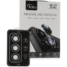 Store Joko Samsung Galaxy S24 Pvd Metal Kamera Lens - Titan Gri