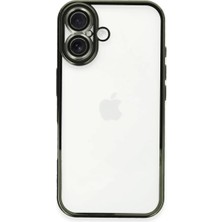 Store Apple iPhone 16 Plus Kılıf Razer Lensli Silikon - Yeşil