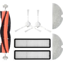 Store Beyaz Dream L10 Pro 1ADET Ana Fırça 2ADET Yan Fırça 2ADET Filtre 2ADET Mop Dream L10 Pro ile Uyumlu Yedek Parça Set