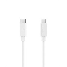 Aydogan's Usb-C To Usb-C 1 Metre Kablo 60W Güç/pps 2.0 Super Hızlı Şarj / 480 Mbps Data Aktarım Hızı Type-C Ekstra Dayanıklı Beyaz - ACA08717