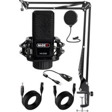 MX-2020 Stf Stüdyo Kondenser Mikrofon Standı ve Filtresi