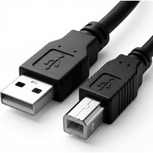 Aydogan's USB To Usb-B Yazıcı Tarayıcı Printer Kablosu (1.5 Metre) - Pc ve Laptop ile Yazıcı Ara Bağlantı Data Kablosu - Mıdı Klavye, Ses Kartı, Dijital Piyano - Dj ve Müzik Ekipmanları Uyumlu