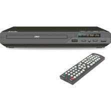 Aydogan's Hello HDMI DVD Player - Divx, Mp3, Mp4, USB Girişli Dvd/cd Oynatıcı, LED Ekranlı Ultra Ince (Extra Slim) Tasarım, Uzaktan Kumandalı