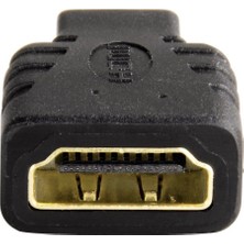 Aydogan's Adaptör HDMI A Soket - D (Micro)Fiş Altın Uç Siyah