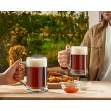 Aydogan's Paşabahçe Pub Kulplu Bira Bardağı, 660 Ml, 2 Parça