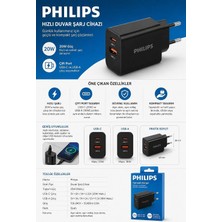 Aydogan's DLP4325AB/12 1*usb C 20W-1*USB A 18W Siyah Şarj Adaptörü