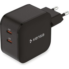 Aydogan's Store 60W Çift Portlu 2x Type-C Pd Akıllı Hızlı Şarj Qc-91