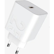 Aydogan's T458E Eco 25W Pd3.0 Qc4.0 Type-C Şarj Adaptörü, Beyaz