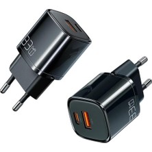 Aydogan's CH-0151 33W Gan Dual Port Hızlı Şarj Cihazı Usb-C Apple iPhone Uyumlu