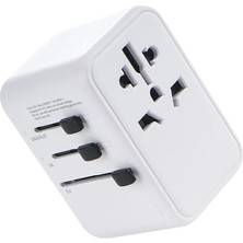 Aydogan's HT-301 35W 3in1 Type-C Çok Yönlü Şarj Adaptörü Universal Evrensel Seyahat Charge Station