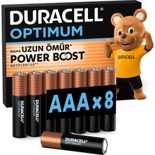 Aydogan's Optımum Aaa Alkalin Ince Kalem Pil (8’li Paket) – 1,5V