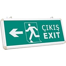 Cata CT-9170 3 W Acil Çıkış Exıt Levhası (Sola) Ledli Şarjlı HSPLINM-6560
