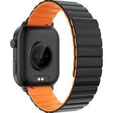 Aydogan's Hiwatch Talk 2 Amoled Ekran Android ve Ios Uyumlu Da Fit Uygulama Destekli Manyetik Kayışlı Akıllı Saat Siyah