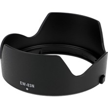 Aydogan's EW-83N Lens Parasoley – Canon Rf 24-105MM F/4l Is Usm ile Uyumlu | Yansıma ve Parlama Önleyici Lens Hood | Dayanıklı Abs Malzeme | Ters Takılabilir Kompakt Tasarım