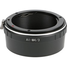 Aydogan's Aı-M4/3 Lens Adaptörü, Panasonic ve Olympus Micro 4/3 De Nikon Ile Uyumlu Lens Kullanım Adaptörü