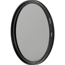 Aydogan's 72MM Cpl Polarize Filtre | Circular Polarizer | Yansıma Önleyici Lens Filtresi | 72MM Lensler ile Uyumludur