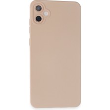 Bezos Professional Galaxy A05 Kılıf Nano Içi Kadife Silikon - Pudra