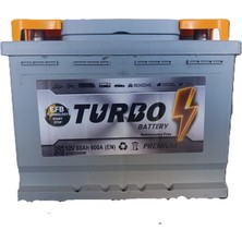 Turbo 60 Ah. 600A (En) Start-Stop Efb. (Petlas Garantisi Altında) (Üretim Tarihi: 2026)