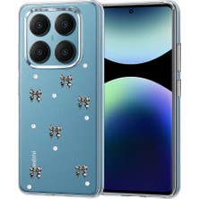 Bezos Professional Redmi Note 14 Pro 4g Fiyonk Desenli Kapak - Desen 8