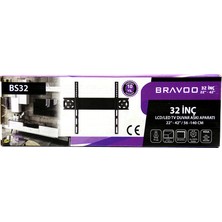 Aydogan's 32 Inc - 22 Inc - 44 Inc LCD LED Sabit Tv Askı Aparatı 56X140CM Bs-32
