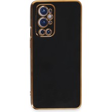 Bezos Professional One Plus 9 Pro Kılıf Volet Silikon - Siyah
