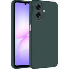 Bezos Professional Galaxy A07 4g Nano Içi Kadife Silikon - K.yeşil