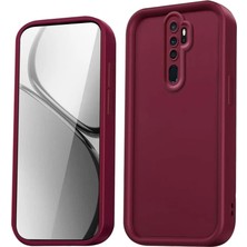 Bezos Professional Redmi Note 8 Pro Kılıf Viera Silikon - Bordo