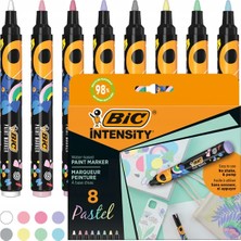 Bic Paint Marker Keçeli Kalem Pastel Renk Yeşil