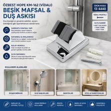 Aydogan's 25 Adet Vidalı Beşik Mafsal- Duş Askısı