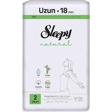 Natural Ultra Hassas Hijyenik Ped Uzun 18 Adet