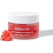 Nemlendirici Dudak Peelingi Sweet Kisses Lip Scrub Karpuz Aromalı Şeker Partiküllü Shea Yağlı 30 G