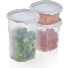 Aydogan's Tupperware Tek Dokunuş Bakliyat, Kuru Gıda Saklama Saklama Kabı 3 Lü