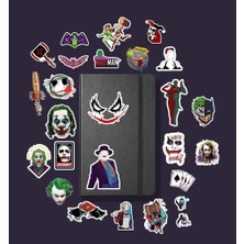 Aydogan's Joker Harley Queen Sticker Paketi/bullet Journal Defter Çıkartma Ajanda Laptop Etiket