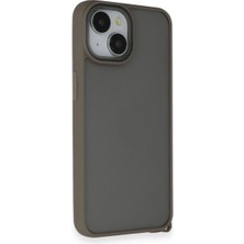 Aydogan's Apple iPhone 14 Kılıf Elegant Kapak - Titan Gri