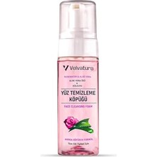 Gül Suyu ve Aloe Vera Içeren Canlandırıcı, Ferahlatıcı Etkili Yüz Temizleme Köpüğü