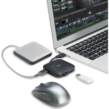 Aydogan's UH400, 5gbps Transfer Hızlı Tak ve Kullan 4-Port USB 3.0 Hub