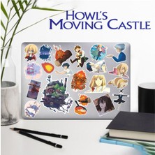 Aydogan's Howl's Moving Castle Yürüyen Şato Sticker Telefon Laptop Notebook Tablet Defter Matara Stiker Etiket