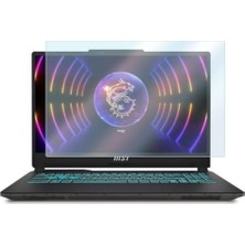 Msi Cyborg 15 A13VE 15.6 Inç ile Uyumlu Ekran Koruyucu Notebook; 9h Temperli Kırılmaz Esnek Nano Cam, Çizilmeye ve Darbeye Dayanıklı Laptop Koruma, Hd Şeffaf 16:9