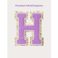 Aydogan's Quencher Uyumlu Premium Harf Sticker/aksesuar – Tekstil Kaplama Kişiselleştirilmiş Tasarım (H)