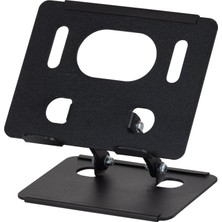 Aydogan's Çelik Tablet Standı Tablet Tutucu Stant Ergonomik Katlanabilir Tablet Standı Çelik Stant (Siyah)