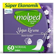 Yoğun Koruma Günlük Ped 60 Adet