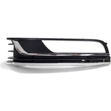 Vw Passat B7 2011-2014 Uyumlu Ön Tampon Sol Sis Farı Kapağı, Krom 3AA854661A