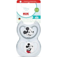 Pm Air 2'li Emzik; 18-36 Ay, Mickey, Beyaz/gri