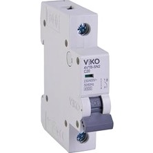4VTB-1C20 Otomatik Sigorta 4,5ka C Tipi 1 Kutup 20A