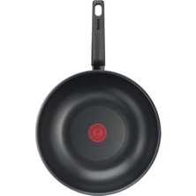 Aydogan's Titanyum 1x Simplecook 28 cm Difüzyon Tabanlı Wok Tava - 2100118533
