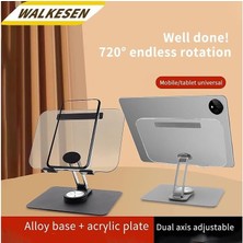 Aydogan's 360° Dönebilen, Katlanır Masaüstü Tablet Sehpası Siyah A55