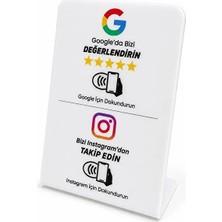 Tapway Duo Nfc Google Değerlendirme ve Instagram Standı