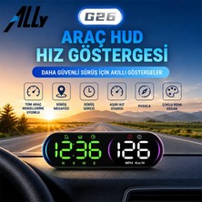 Ally Hud G26 Gps Head Up Display Hud Dijital Hız GÖSTERGESI-(5775)
