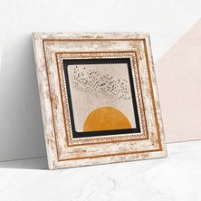 Aydogan's Minimalist Taş Duvar Tablosu - Çerçeveli Taş Tablo - Dekoratif Duvar Sanatı - Modern Ev ve Ofis Duvar Dekoru T1-320